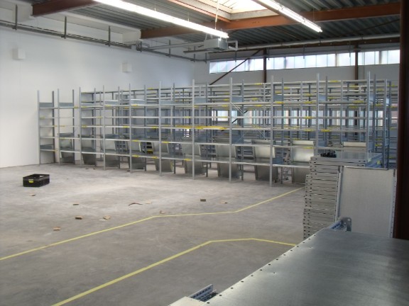 Fachbodenregalsystem